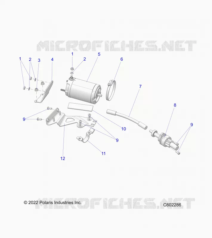 ANLASSER MOTOR