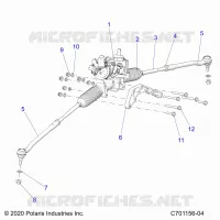 LENKGETRIEBE BOX W/EPS AND RELATED