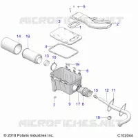 ENGINE, LUFTEINLASS SYSTEM