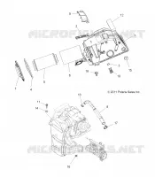 MOTOR, LUFTEINLASS