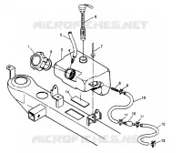ÖLTANK ASSEMBLY 4x4 300 W958130 (4930183018A013)