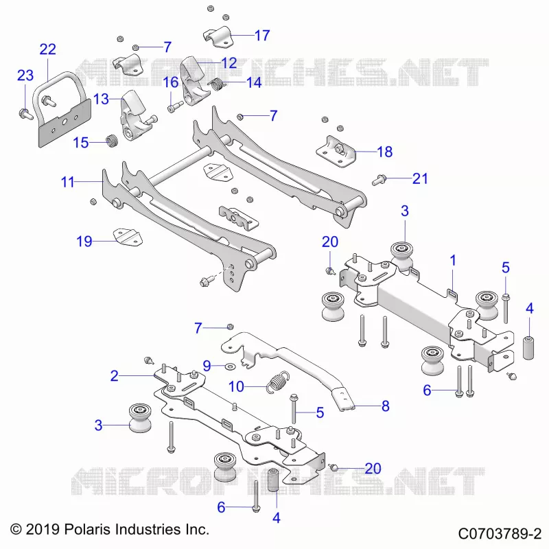 SITZ MOUNTING, FRONT