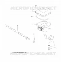 LENKUNG, KONTROLLEN, DROSSELN ASM. and CABLE