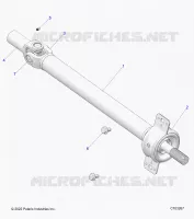 ANTRIEB, PROP SHAFT,MID, BEARING