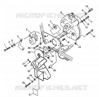 GETRIEBEGEHÄUSE   BREMSE MOUNTING Sport 400L W98BA38C (4947234723B013)