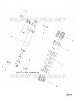 SUSPENSION, FRONT SHOCK MOUNTING
