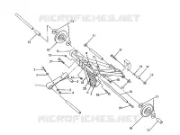 FRONT Drehmomentarm  500 SP/500 SKS (4921262126029A)