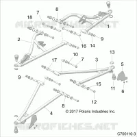 FRONT SUSPENSION CONTROL ARMS