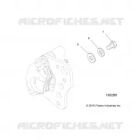 VORDERBREMSE CALIPER MOUNTING