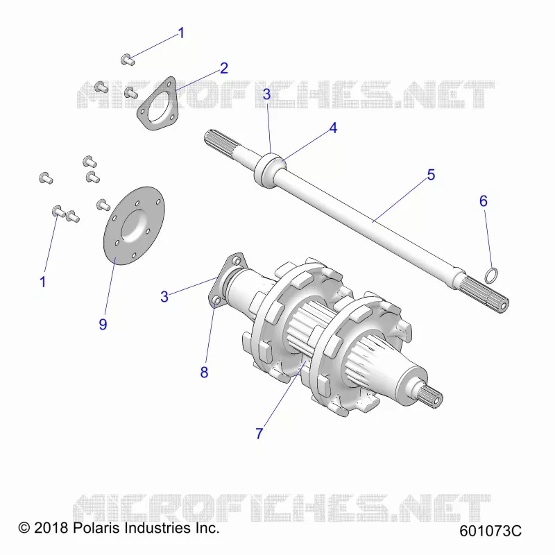 DRIVE TRAIN, JACKSHAFT AND ANTRIEBSWELLE