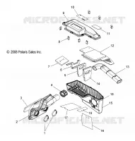 MOTOR, LUFTEINLASS SYSTEM