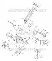 SWING ARM WELDMENT AND FEDER ASSEMBLY (4917711771021A)