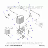 ELEKTRIC, BATTERY BOX  ASM.