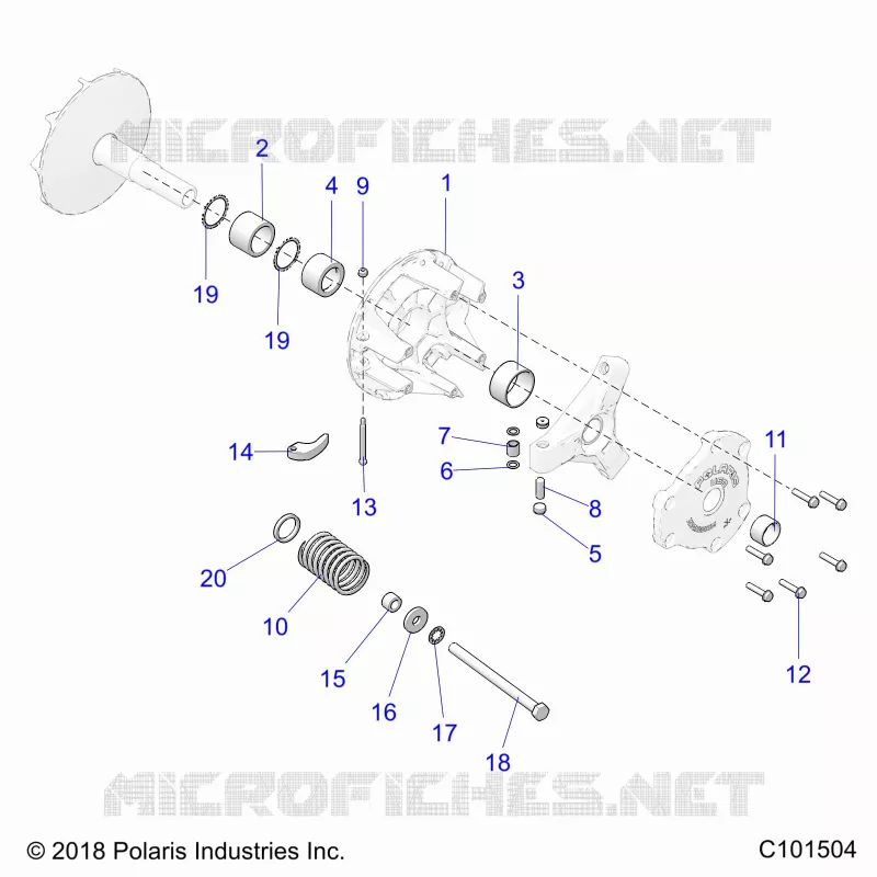 ANTRIEB, PRIMARY CLUTCH