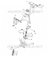 Lenksäule ASSEMBLY  2x4 400L W957540 (4930093009B005)