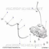 ANTRIEB, FRONT GEARCASE MOUNTING