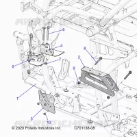 CHASSIS, MOTOR AND REAR DRIVELINE MOUNTING
