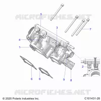 ENGINE, DROSSELKLAPPENGEHÃ„USE