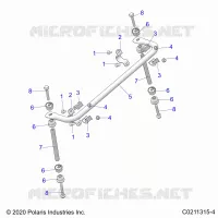 SUSPENSION, STABILISATORSTANGE