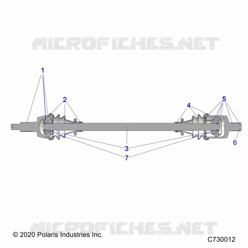 ANTRIEB, FRONT HALF SHAFT