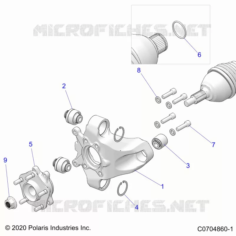 SUSPENSION, HECKTRÃ¤GER AND HUB