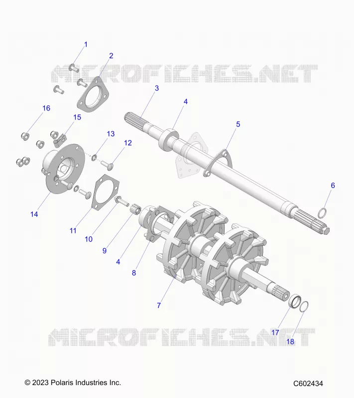 DRIVE TRAIN, JACKSHAFT AND ANTRIEBSWELLE
