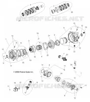 ANTRIEB, FRONT GETRIEBEGEHÄUSE INTERNALS