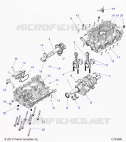 ENGINE, CRANKCASE AND KURBELWELLE