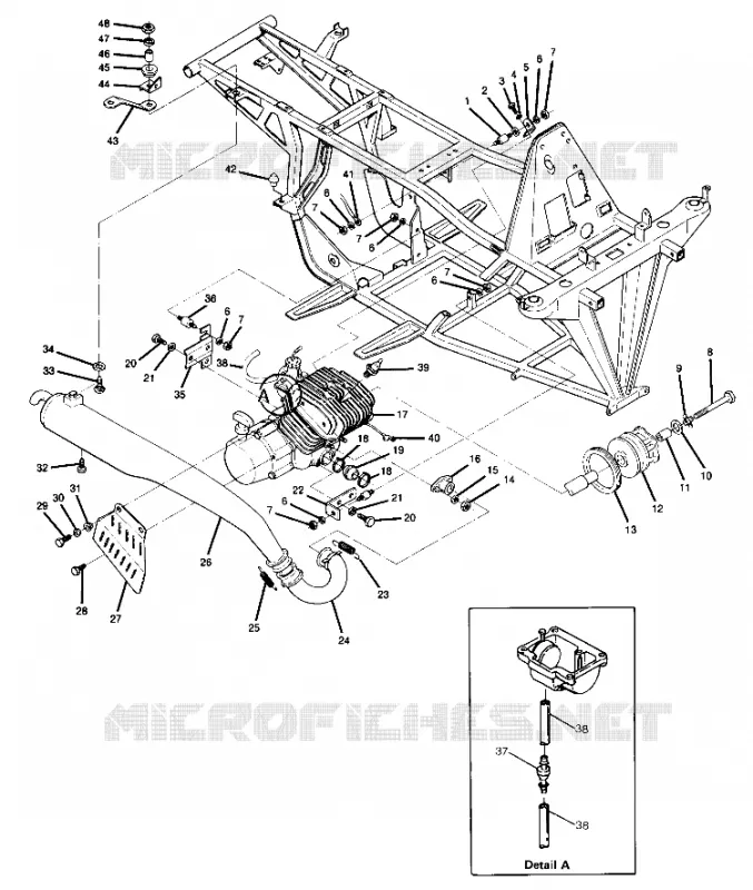 ENGINE AND HALTER SCHALLDÄMPFER (4916331633005A)