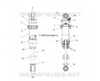 FRONT SCHOCK TRACK (FOX/7043267)
