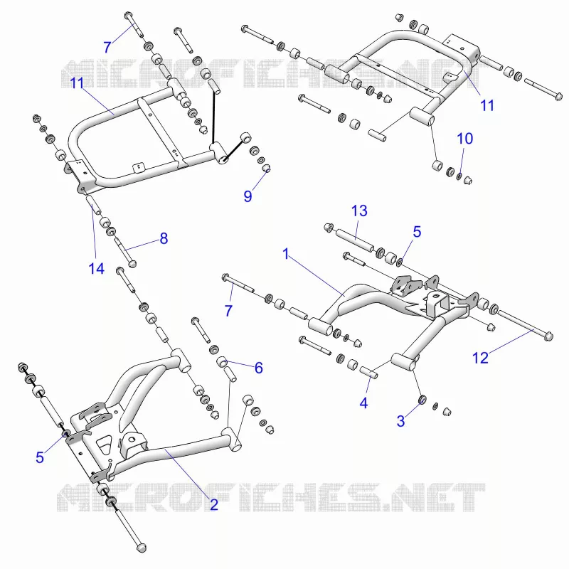 HINTERRADAUFHÃ„NGUNG CONTROL ARMS