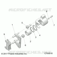 HINTERBREMSE CALIPER