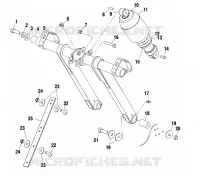 FRONT Drehmomentarm