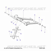 SUSPENSION, FRONT DREHMOMENTARM