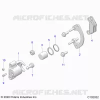 VORDERBREMSE CALIPER