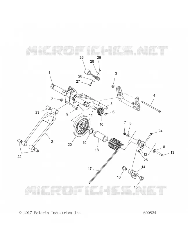 SUSPENSION, HINTER DREHMOMENTARM