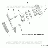 BRAKES, HINTERSATTELS