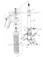 Verstrebung Trail Blazer W957221 (4930363036B001)