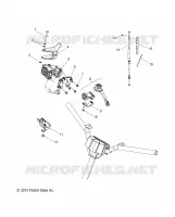 MOTOR, DROSSELN CONTROL ASM.