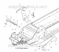 CHASSIS, FRONT, BRACKETS AND PLATES