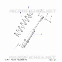 SUSPENSION, FEDER TRACK (7045713)