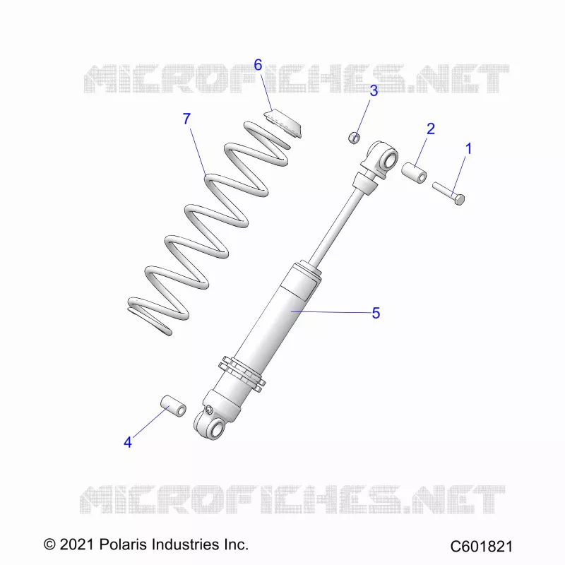SUSPENSION, FEDER TRACK (7045713)