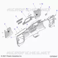 INSTRUMENTENTAFEL LOWER
