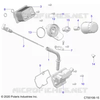 ENGINE, DIPSTICK &amp; OIL FILTER