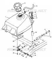 TREIBSTOFF TANK