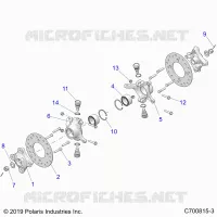 FRONT SUSPENSION HUB