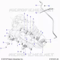 ENGINE, ÃŒBERTRAGUNG MOUNTING & LONG BLOCK 