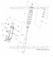 FRONT SUSPENSION STREBE
