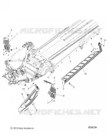 CHASSIS, CLUTCH GUARD AND FOOTRESTS