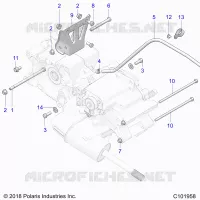ANTRIEB, MAIN GEARCASE MOUNTING